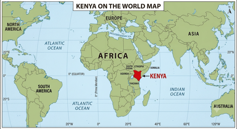 Where is Kenya, top atractions in kenya