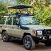 Land cruiser with Rooftop Tent
