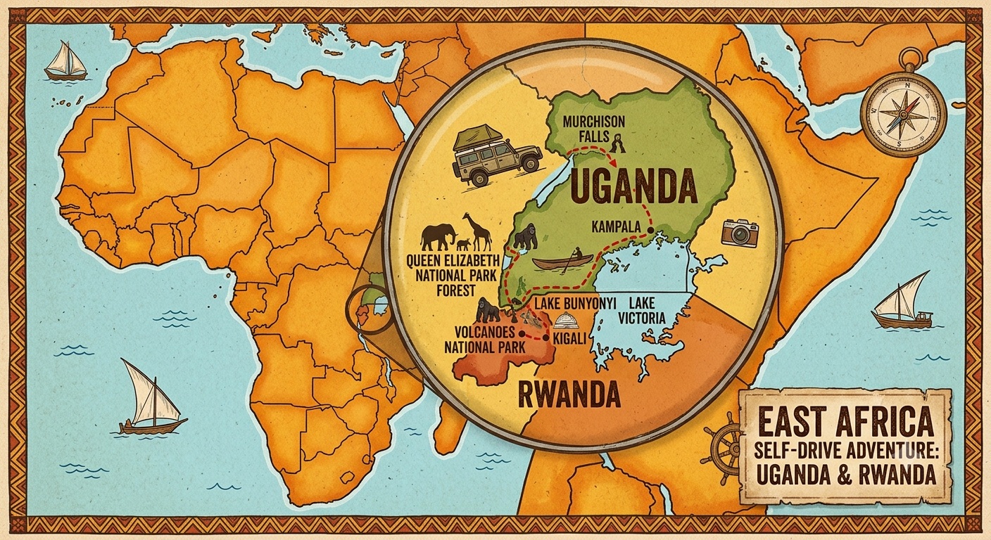 Uganda Vs Rwanda On Self-Drive