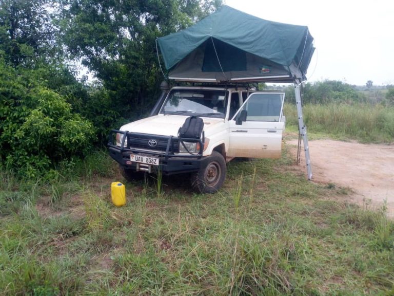 Land Cruiser LX With Rooftop Tent & Camping Equipment