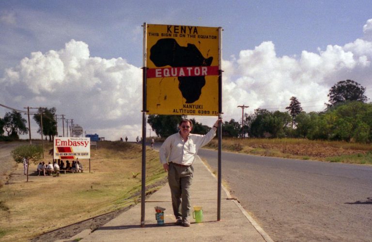 Nanyuki- Crossing the Cro Equator