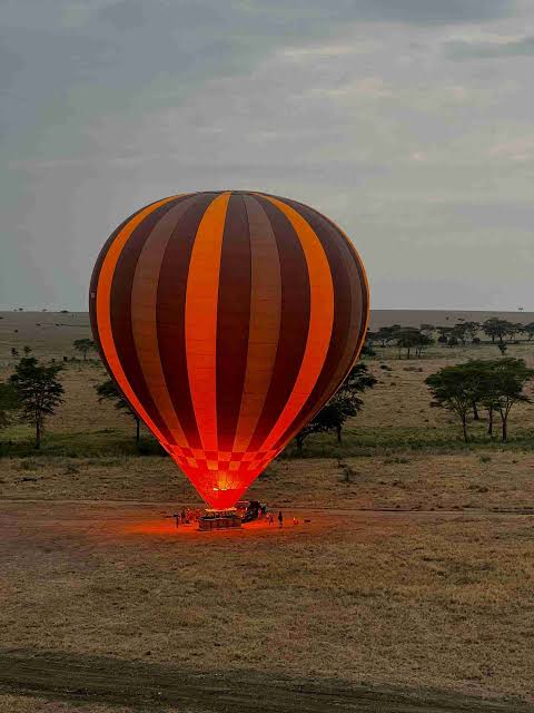 hot air balloon maasai mara