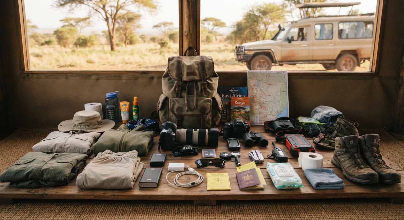 Kenya self-drive packing list