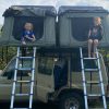 Rooftop camping tents